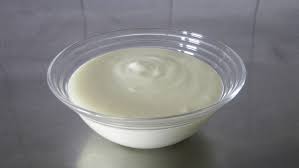 Full bowl of yogurt